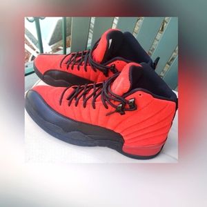 Reverse Flu Jordan 12's